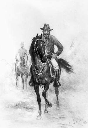 Grant sketch by Union Soldier